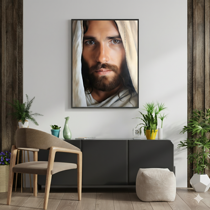 Divine Gaze | Realistic Style | Fine Art Print