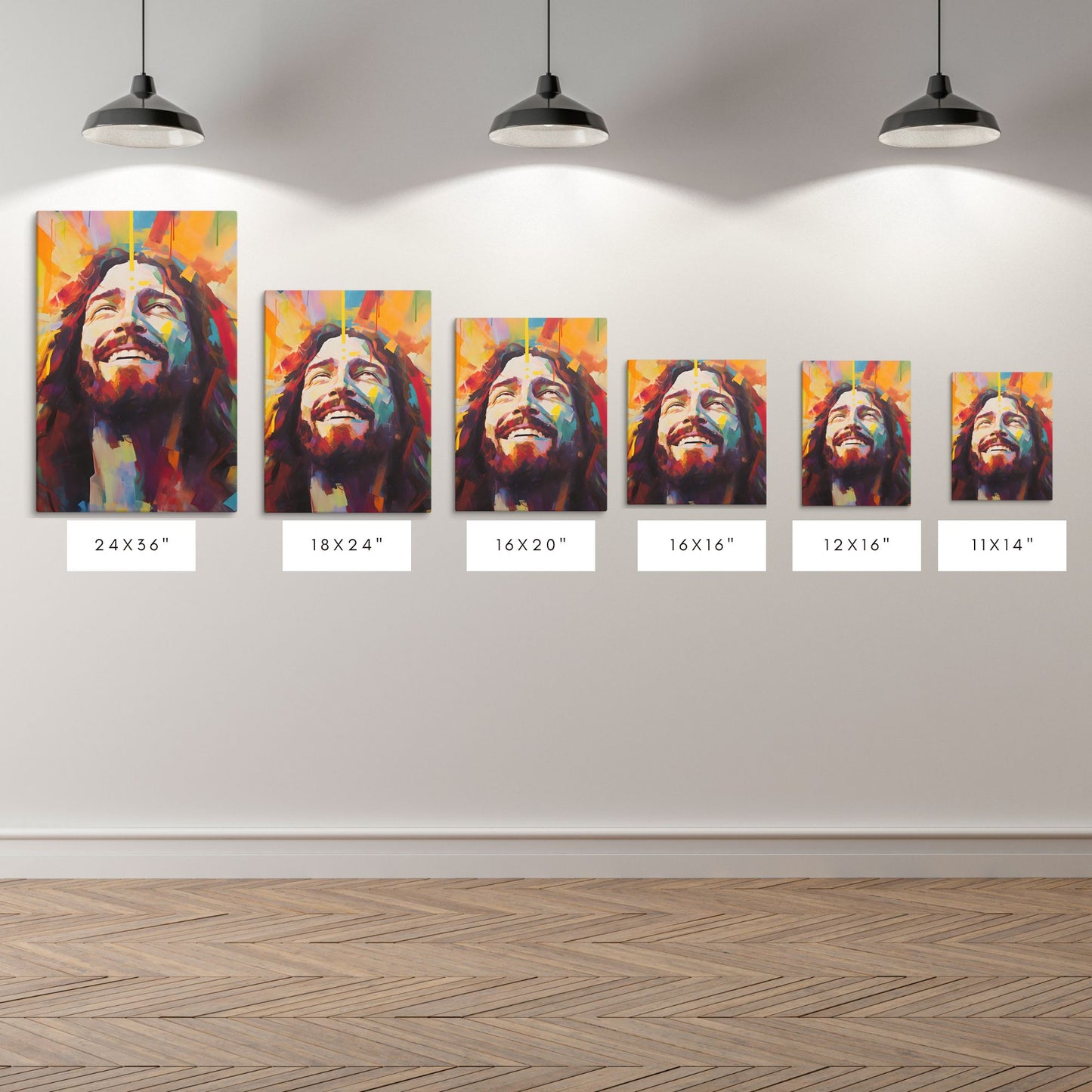 Divine Joy ∣ Joyful ∣ Christian Canvas Wall Art