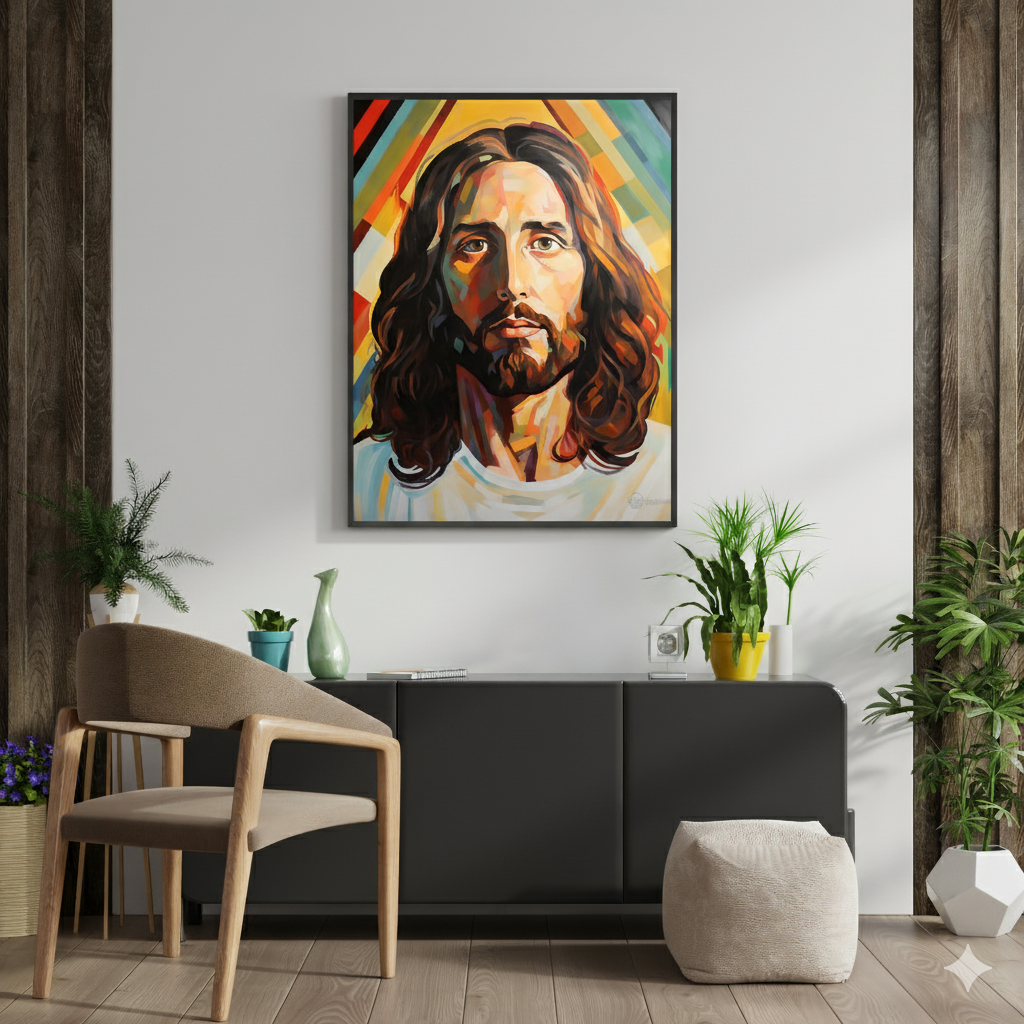 Divine Reflection | Art Deco Style | Fine Art Print