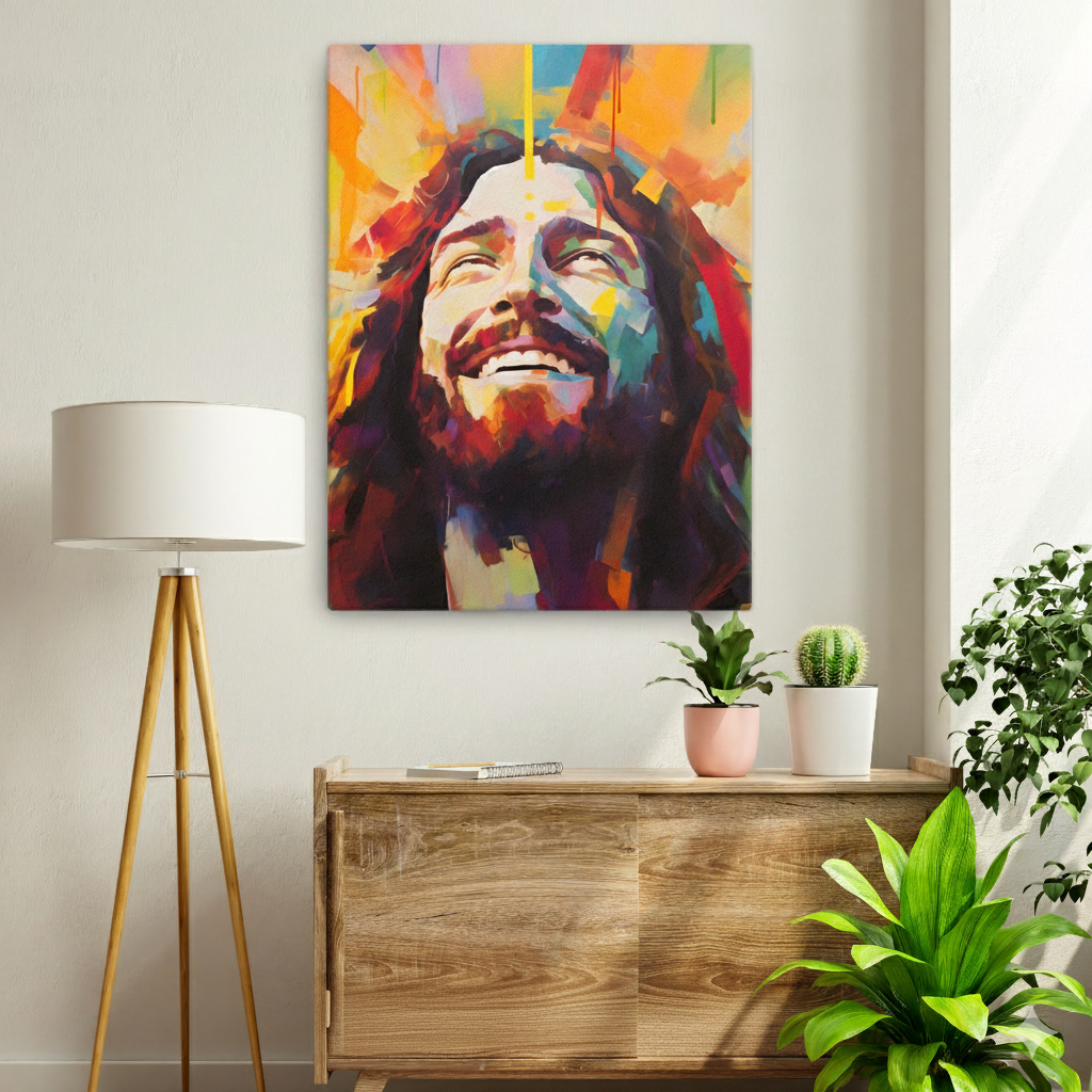 Divine Joy ∣ Joyful ∣ Christian Canvas Wall Art
