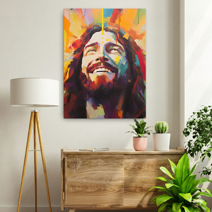 Divine Joy ∣ Joyful ∣ Christian Canvas Wall Art