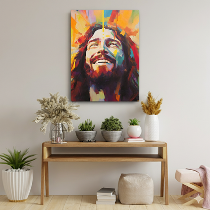 Divine Joy ∣ Joyful ∣ Christian Canvas Wall Art