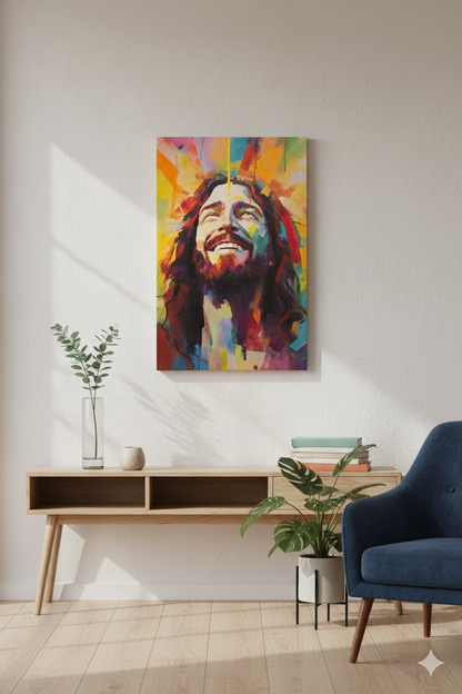 Divine Joy ∣ Joyful ∣ Christian Canvas Wall Art