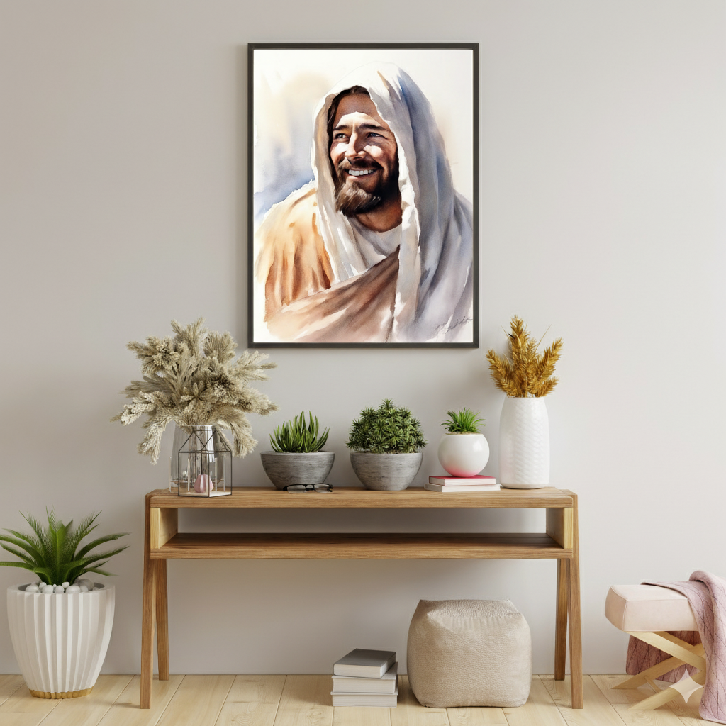 Rabbi Jesus | Watercolor Style | Fine Art Print