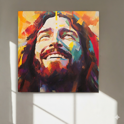 Divine Joy ∣ Joyful ∣ Christian Canvas Wall Art