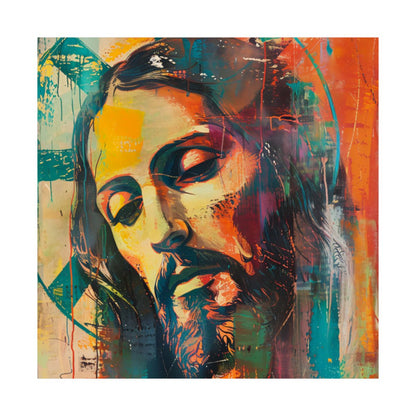 "Gentle Savior" – Midcentury Modern Christian Art Print