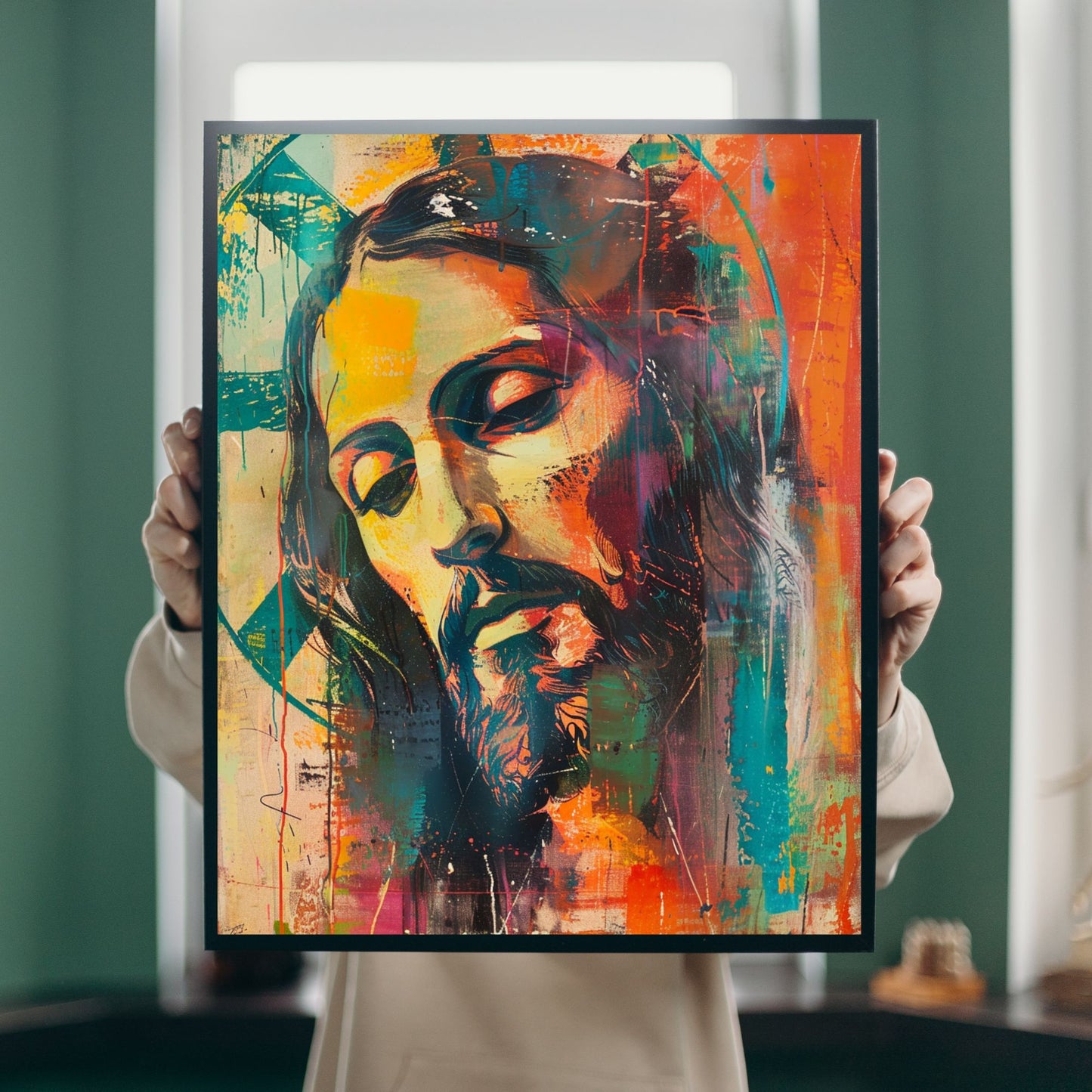 Gentle Savior | Midcentury Style | Fine Art Print