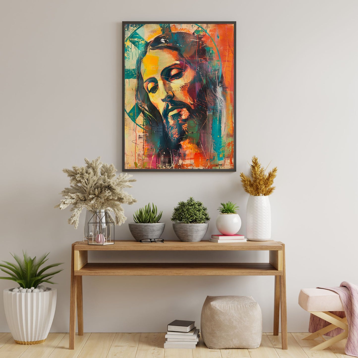 Gentle Savior | Midcentury Style | Fine Art Print