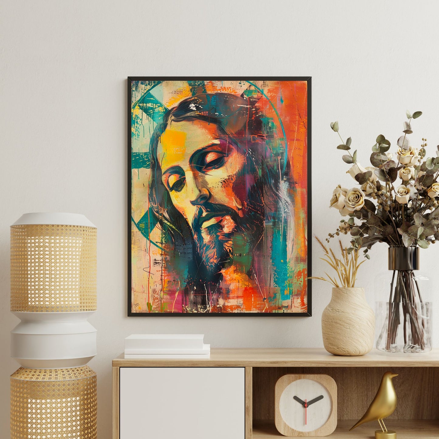 Gentle Savior | Midcentury Style | Fine Art Print