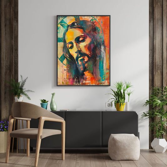 Gentle Savior | Midcentury Style | Fine Art Print