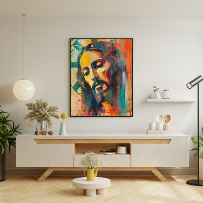 Gentle Savior | Midcentury Style | Fine Art Print