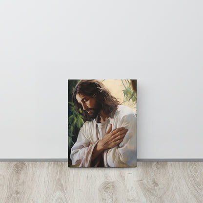 “Prayer In The Garden Of Gethsemane” – Christian Canvas Art Print