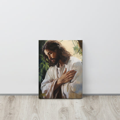 “Prayer In The Garden Of Gethsemane” – Christian Canvas Art Print