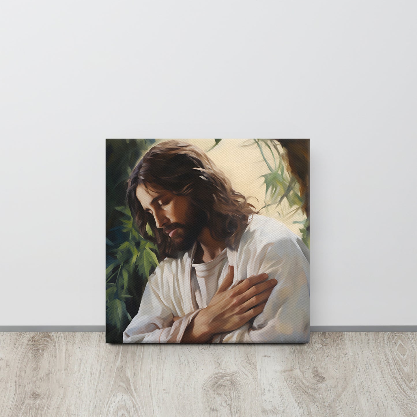 “Prayer In The Garden Of Gethsemane” – Christian Canvas Art Print
