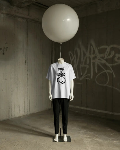 God Is Good Smiley Face T-Shirt