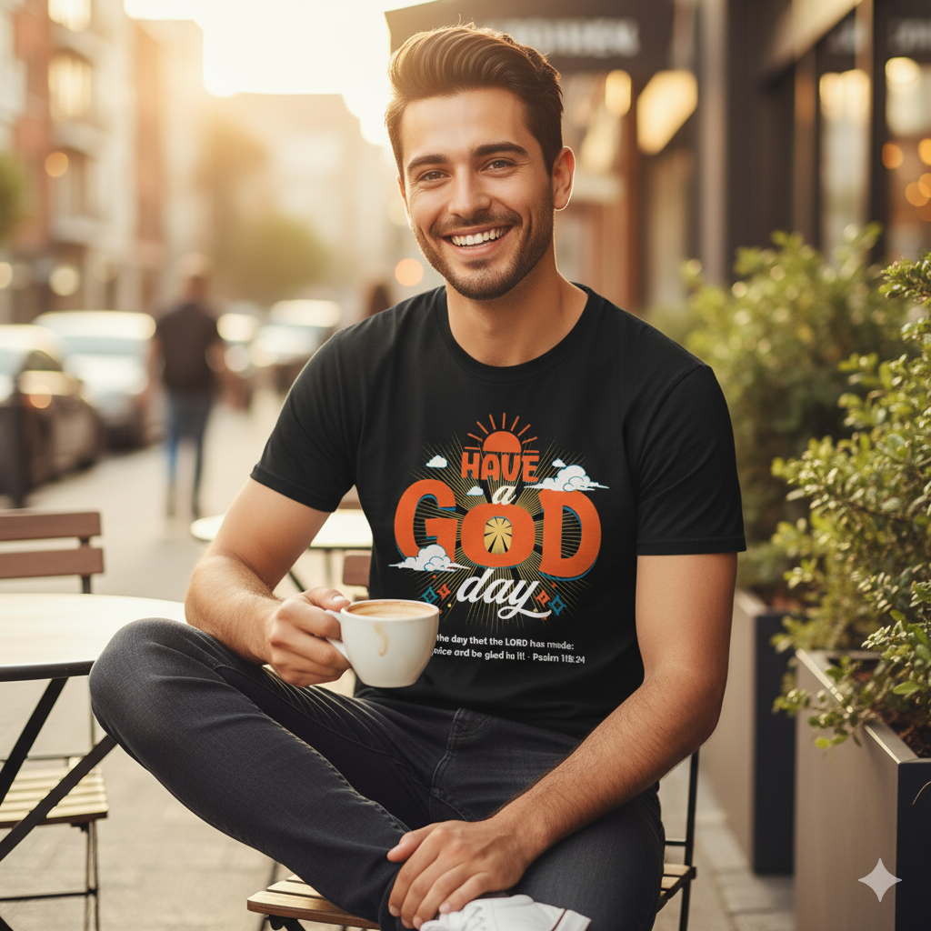 Have A God Day - Psalms 118:24 Bible Verse T-Shirt