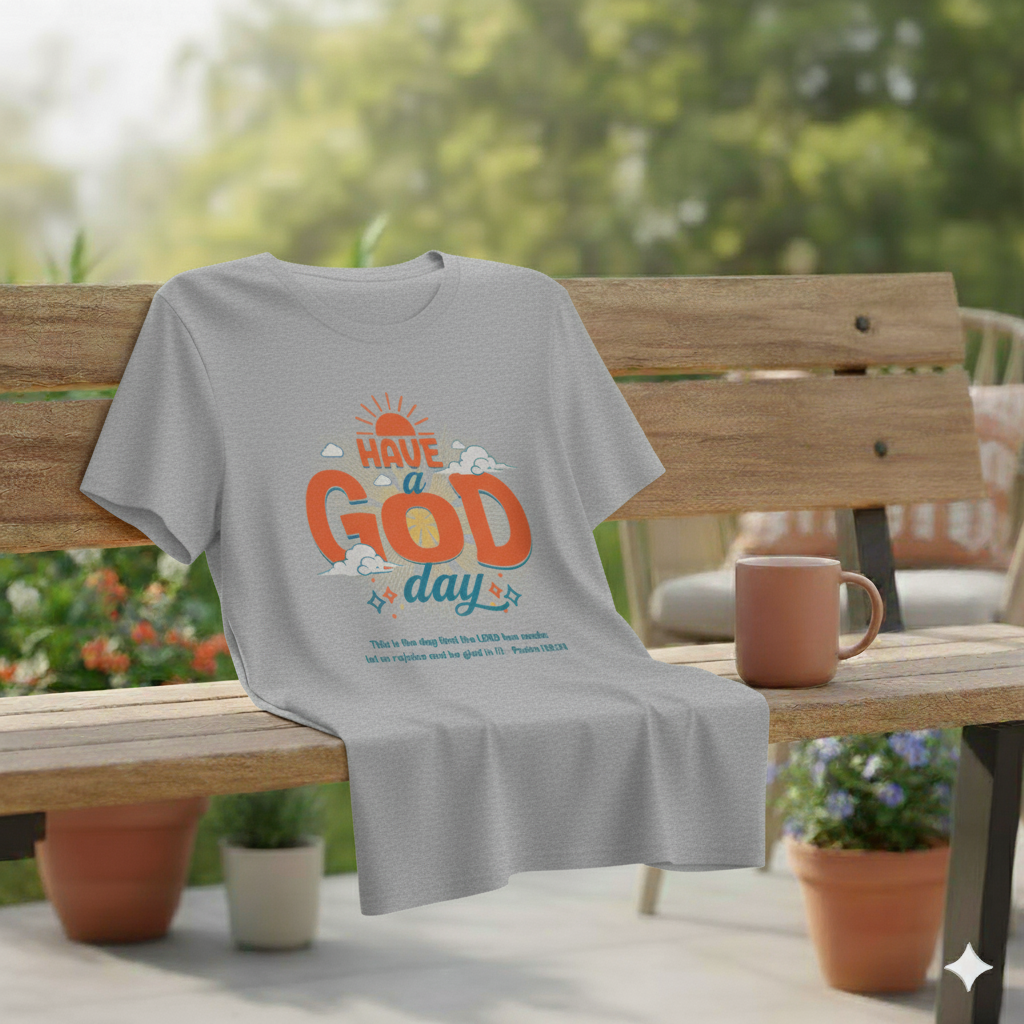 Have A God Day - Psalms 118:24 Bible Verse T-Shirt