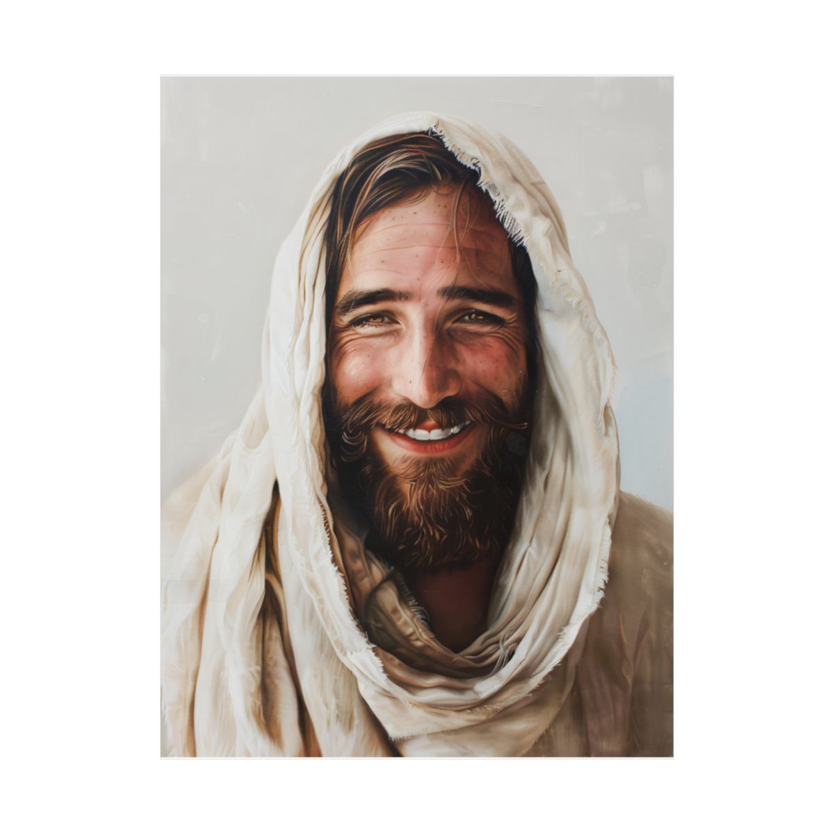 "Hosanna In The Highest!" – Realistic Jesus Art Print