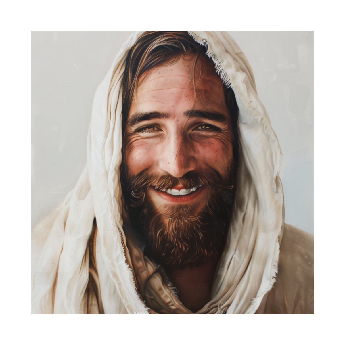 "Hosanna In The Highest!" – Realistic Jesus Art Print