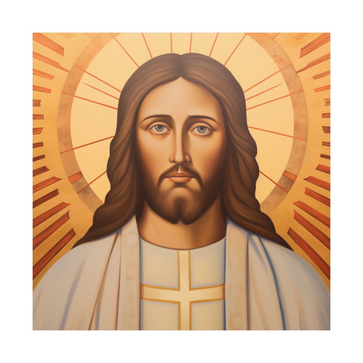 The Glory Of Christ | Art Deco Style | Fine Art Print