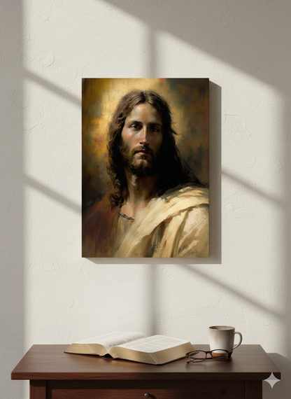 Jesus Christ The Lamb Of God | Peaceful & Calming | Christian Canvas Wall Art