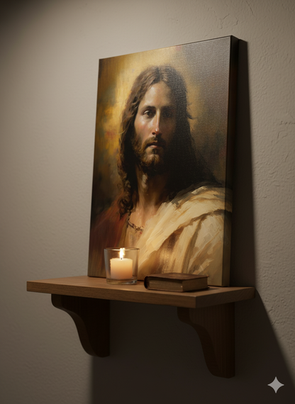 Jesus Christ The Lamb Of God | Peaceful & Calming | Christian Canvas Wall Art