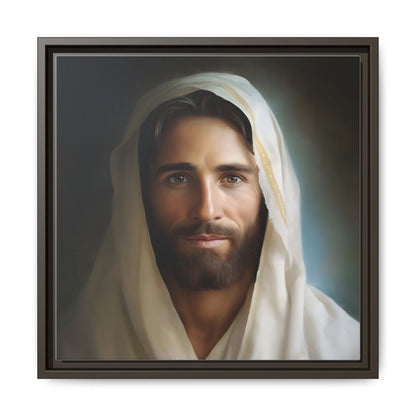 Portrait Of The Messiah Jesus Canvas Print
