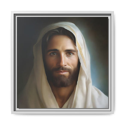Portrait Of The Messiah Jesus Canvas Print