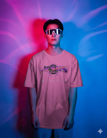 Jesus Saves 80s Style Retro T-Shirt