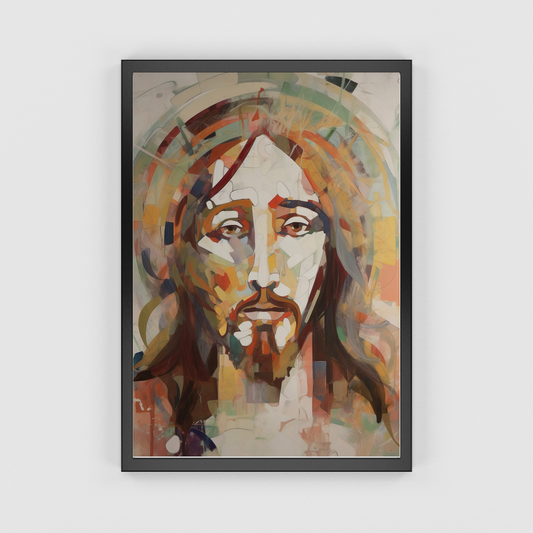 Jesus The Christ | Midcentury Style | Fine Art Print