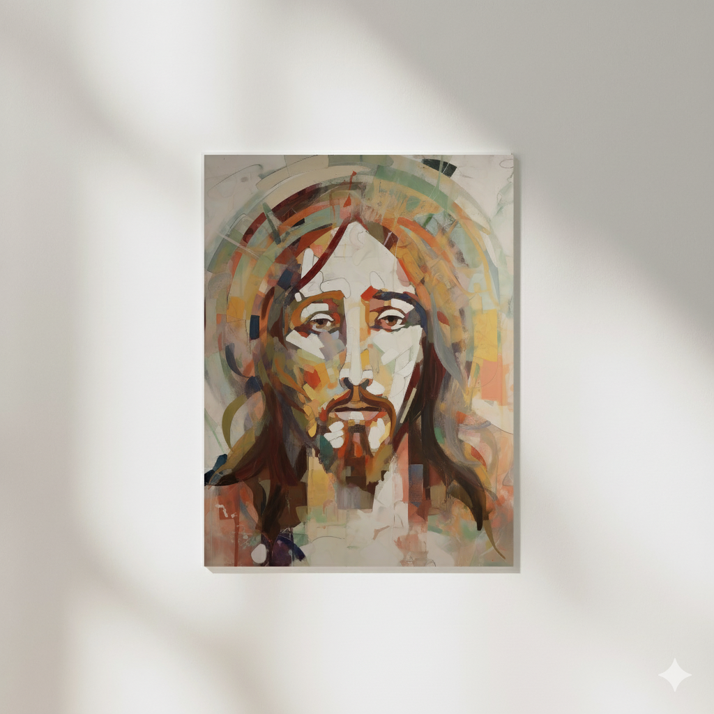 Jesus The Christ | Midcentury Style | Fine Art Print