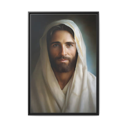 Portrait Of The Messiah Jesus Canvas Print