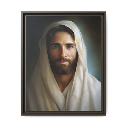 Portrait Of The Messiah Jesus Canvas Print