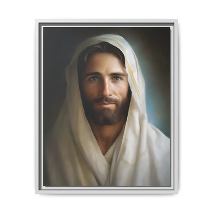 Portrait Of The Messiah Jesus Canvas Print