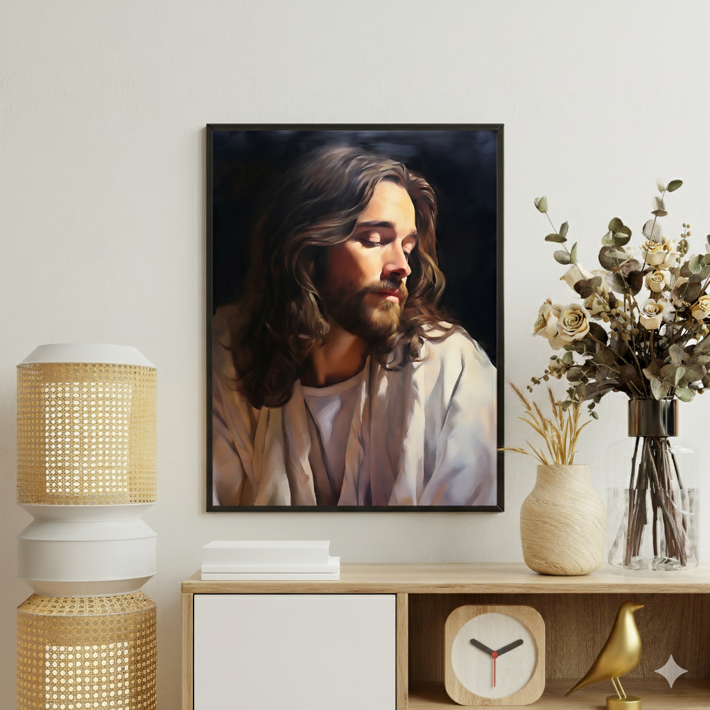 Jesus The Son Of Man | Traditional Style | Fine Art Print