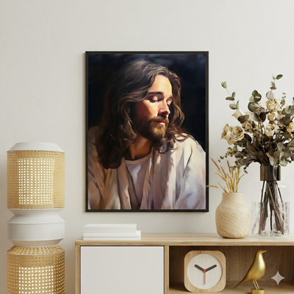 Jesus The Son Of Man | Traditional Style | Fine Art Print