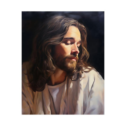 “Jesus The Son Of Man” – Classical Christian Art Print