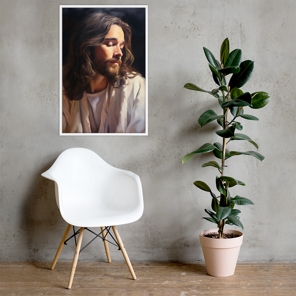 Jesus The Son Of Man | Traditional Style | Fine Art Print