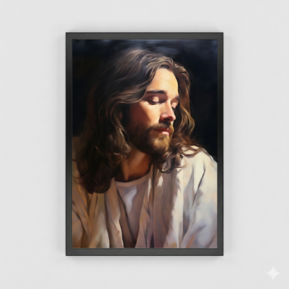 Jesus The Son Of Man | Traditional Style | Fine Art Print