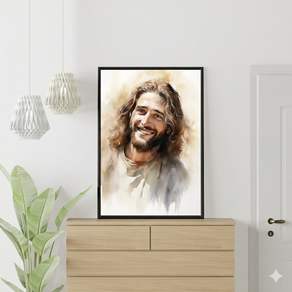Joy Of The Lord | Watercolor Style | Fine Art Print