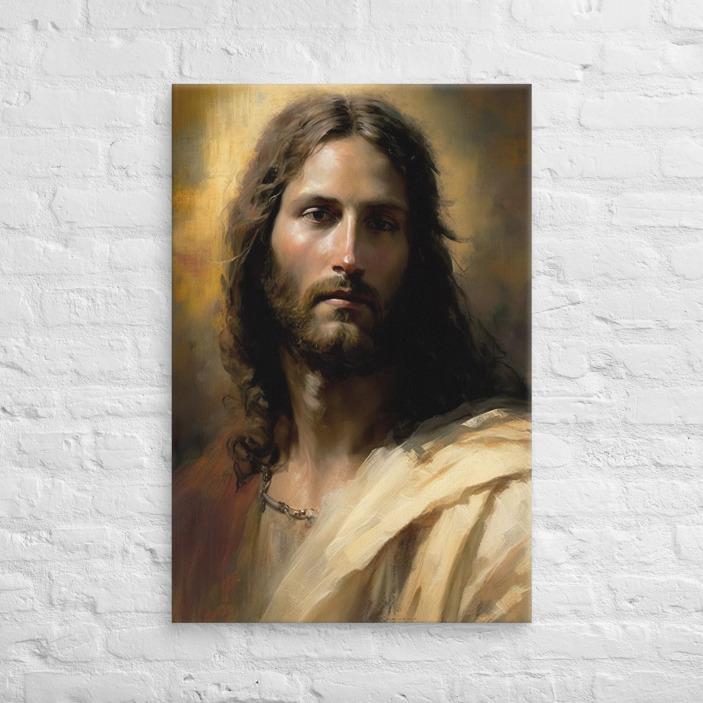 Jesus Christ The Lamb Of God Canvas Print