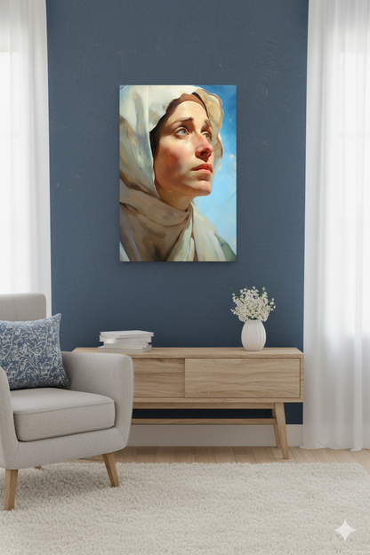 Mother Of Grace | Virgin Mary | Catholic Canvas Wall Art