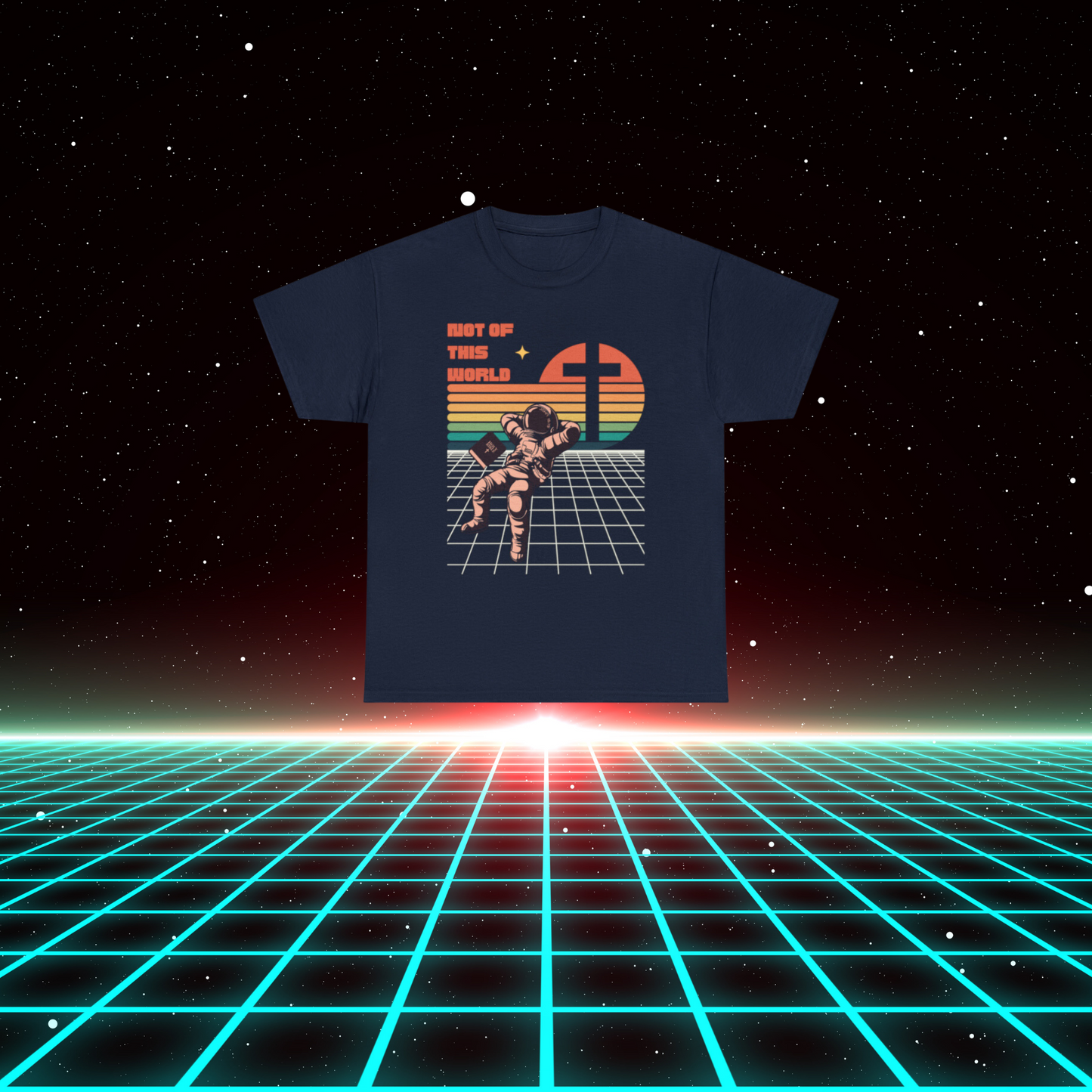 John 15:19 Not Of This World Christian T-Shirt