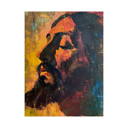 "One With The Father" – Midcentury Modern Jesus Art Print