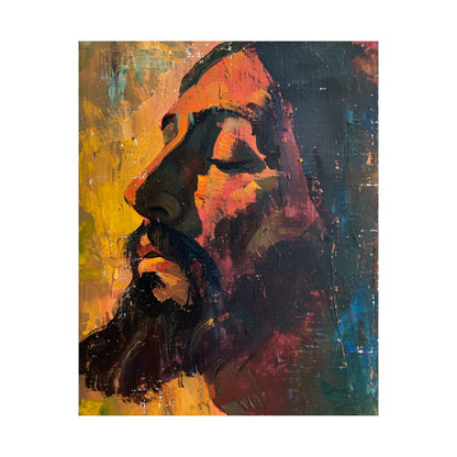 "One With The Father" – Midcentury Modern Jesus Art Print