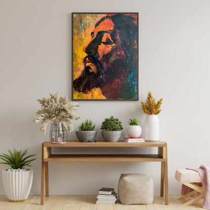 One With The Father | Midcentury Style | Fine Art Print