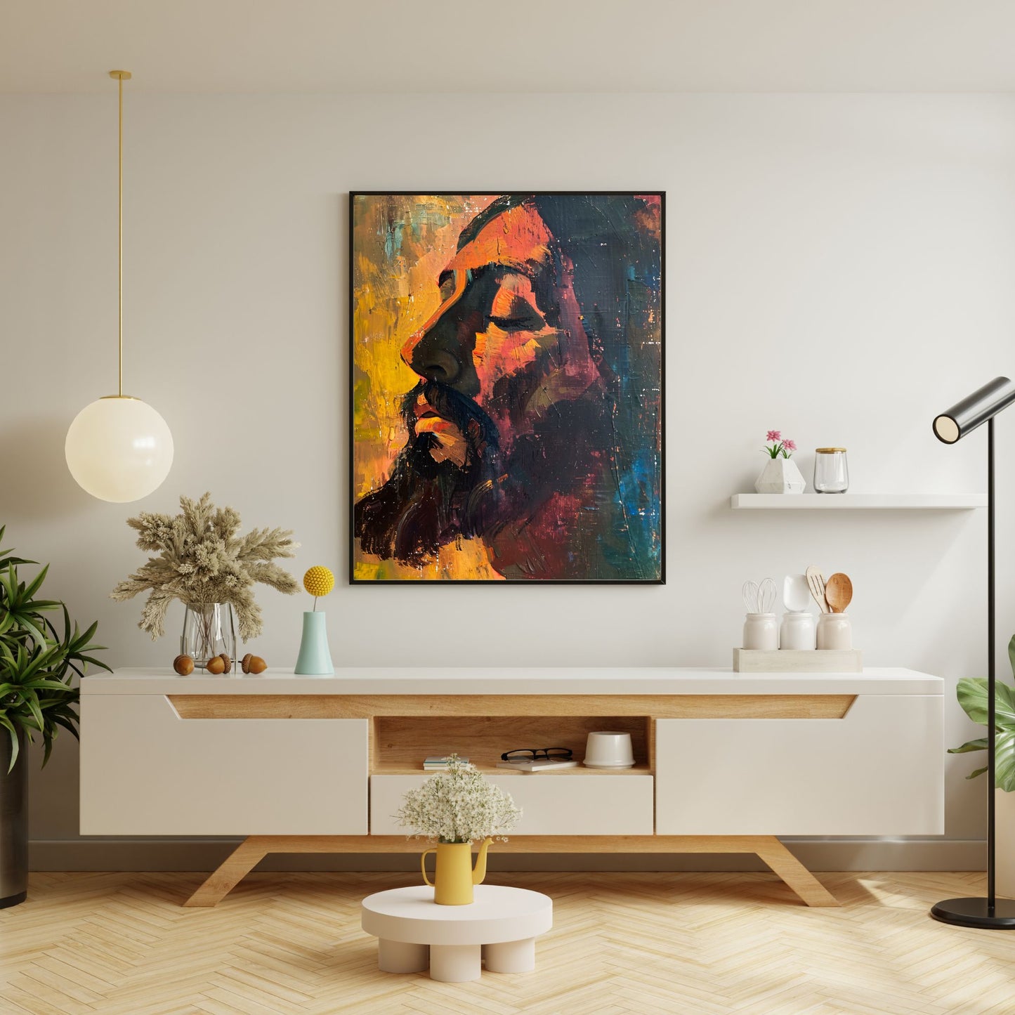 One With The Father | Midcentury Style | Fine Art Print