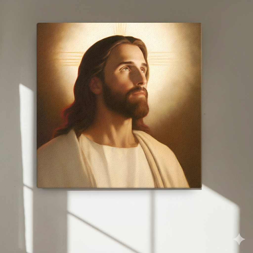 Our Blessed Savior Jesus Christ | Traditional & Calming | Christian Canvas Wall Art