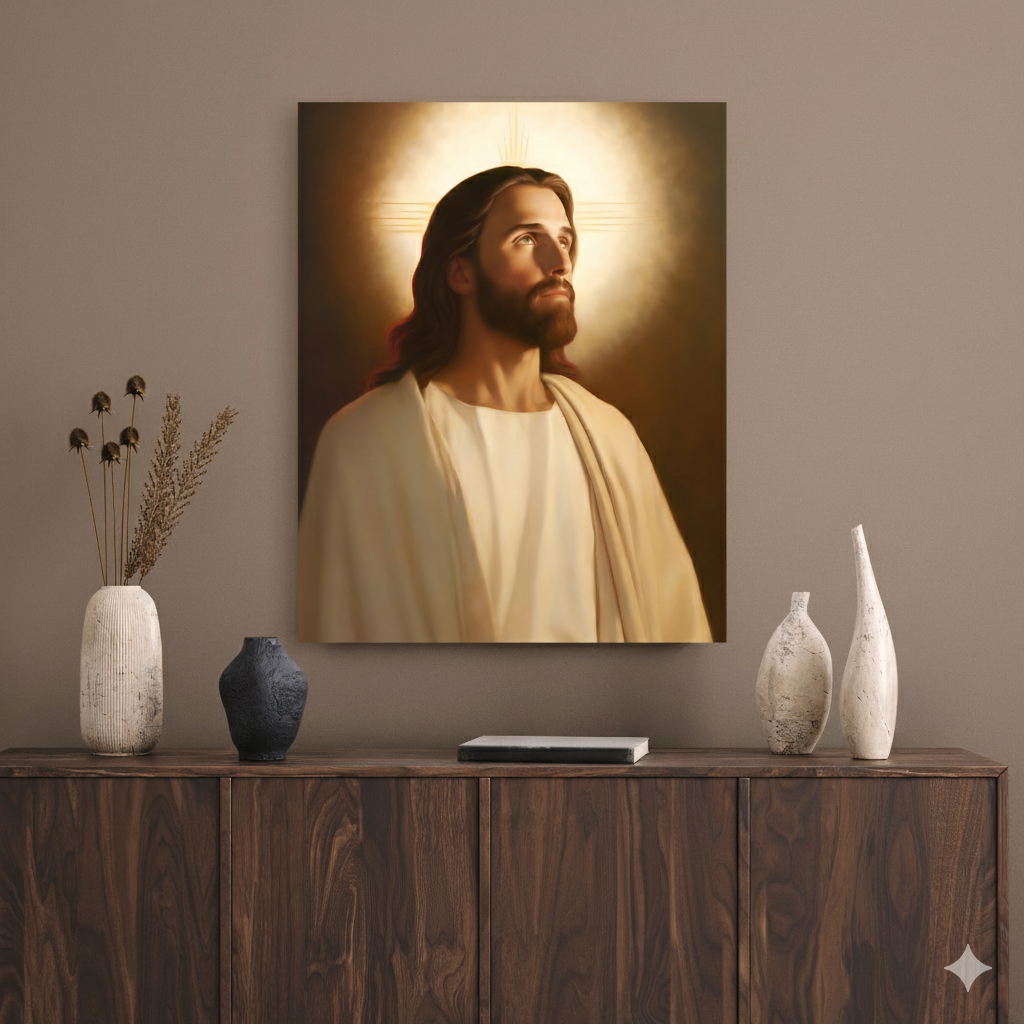 Our Blessed Savior Jesus Christ | Traditional Style | Fine Art Print