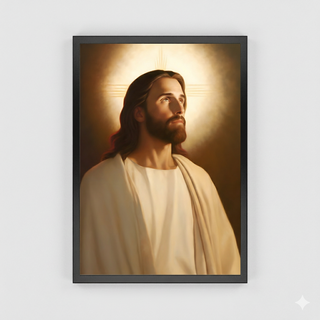 Our Blessed Savior Jesus Christ | Traditional Style | Fine Art Print